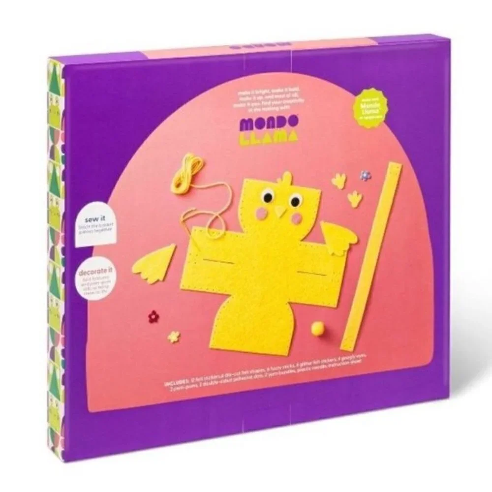 Target Mondo Llama Easter Baskets Kit Felt Crafts Ages 6 Plus